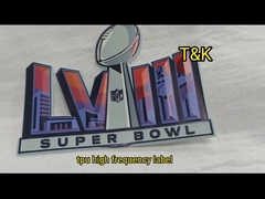 TPU高周波ラベル オーダーメイドサッカーバッジ