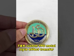 カスタム商標 TPUパッチ 3D 高周波ラベル