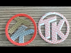 カスタムラベル印刷 TPUゴムシリコン熱伝送衣類ラベル