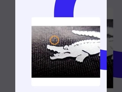 フォントと色のカスタマイズ 熱転送 衣料品 ラベル / シリコン 熱プレス ラベル