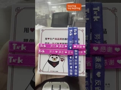 エコフレンドリー パーソナライズド プロモーション ギフト 3D キーチェーン