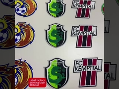 注文の衣類パッチ