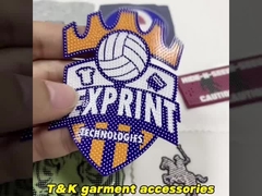 環境 に 優しい 鉄 製 衣 の 熱 密封 ゴム パッチ