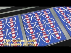 シルク印刷 衣類のラベル ジャケットの快適