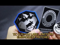 パーソナライズされた自己粘着刺身花のパッチ パンツ