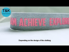 ファッションスタイル 強く耐用性のあるジャッカルド・ウェブリング オーダーメイドロゴ