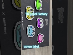 オーダーメイド 織物 衣料品 ラベル 織物 刺身 プラッチ 洗える 特徴