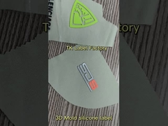 OEKOインジェクションシリコンロゴラベル