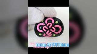 T&K カスタム TPU 3D パッチ高周波ラベル