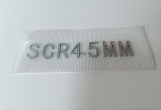 3Dはカスタマイズされた設計熱伝達を分類する衣服のためのシリコーンのロゴを形成した