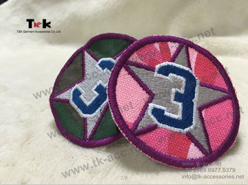 付着力の習慣はパッチのドイツ語によって刺繍されたユニフォーム パッチOEM/ODMを刺繍しました