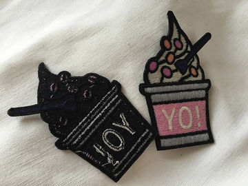 パッチの衣類の装飾の花の鉄、美しい花によって刺繍されるアップリケ パッチ