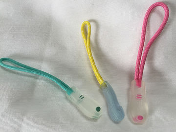 Muitiはコードが付いているゴム製ジッパーの引き手をあらゆるロゴ印刷できる着色しました