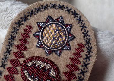 ハンドメイドの刺繍はパッチ、軍服のEmboiredパッチを設計します
