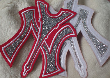 ハンドメイドの裏付けの石の習慣によって刺繍されるパッチの鉄