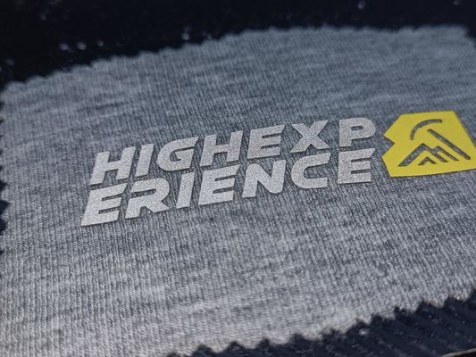 OEKOTEX ロゴ 洗えるパッチ カスタム リフェクティブ シリコンバッジ