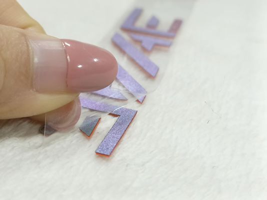 OEM 厚いシリコン 3D 衣料品 熱伝送ラベル 特殊な質感を持つOeko Tex
