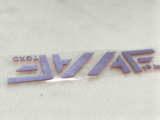 OEM 厚いシリコン 3D 衣料品 熱伝送ラベル 特殊な質感を持つOeko Tex