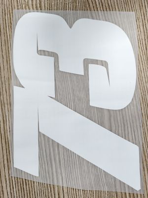 カスタムファッションラベル DTFステッカーフィルム PETアイロン転写 Tシャツ用