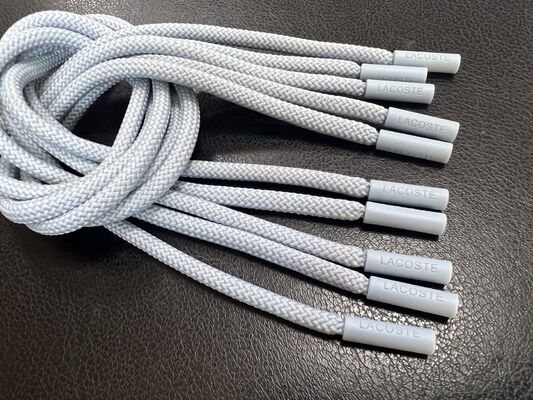 シリコン製ジッパープル - アパレル＆アクセサリー用ドローストリングチップ (グレー、5個入り)