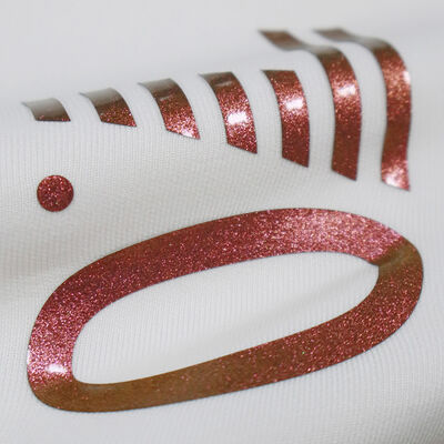 グリッターウォッシャブル衣類用カスタムシリコン熱転写ラベル