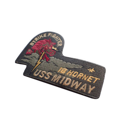 衣類刺繍パッチバッジカスタム刺繍パッチ用カスタムデザインロゴ