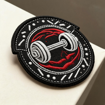 カスタム刺繍パッチ 熱伝達 3D 洗える環境に優しい認定素材 スキーウェアやスポーツウェアに最適