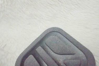Microfiberの灰色の柔らかく環境に優しいラベル、衣類のためのCostomの高周波ロゴ