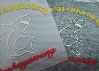 3DはTシャツのための熱い溶解の接着剤熱出版物が付いている多彩なスクリーンの印刷のラベルを浮彫りにしました
