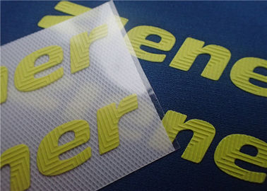 衣服のための特別な表面の薄黄色のブランドの熱伝達のラベル