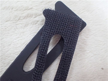 衣服の環境友好的のための注文の黒いヴェルクロ ホックおよびループ パッチ