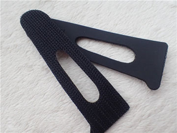衣服の環境友好的のための注文の黒いヴェルクロ ホックおよびループ パッチ