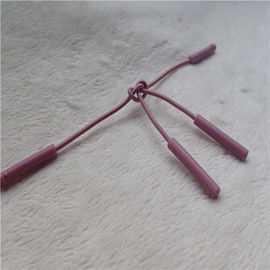 伸縮性があるロープによって着色されるジッパーは2つの厚い中間の薄いNunchakusによって浮彫りにされる正方形の点を引っ張ります