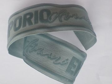 ケイ素スクリーンの印刷リボンによって編まれる非伸縮性があるテープ スパンデックス+ケイ素材料