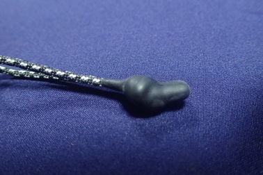 袋の引き手、ジャケット、使用袋のためのシリコーンの終りの非伸縮性があるコード テープ