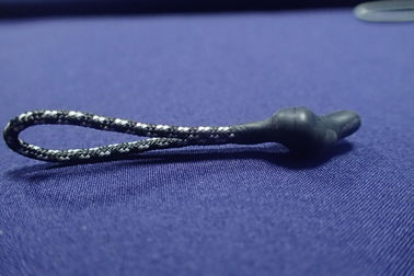 袋の引き手、ジャケット、使用袋のためのシリコーンの終りの非伸縮性があるコード テープ