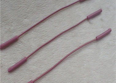 伸縮性があるロープによって着色されるジッパーは2つの厚い中間の薄いNunchakusによって浮彫りにされる正方形の点を引っ張ります