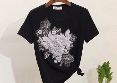 刺繍される3D花は衣類のアップリケのDiyの付属品のためのパッチの縫いましたり/鉄