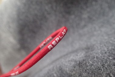 環境に優しい0.75mmのUndiesの伸縮性があるコードのひも