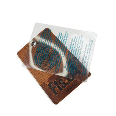 衣類のための卸し売り注文のペーパー ロゴの振動こつの札