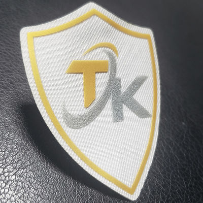 Tシャツの浮彫りにされたステッカー3D TPUのシリコーンの柔らかい熱伝達のラベルのロゴの鉄