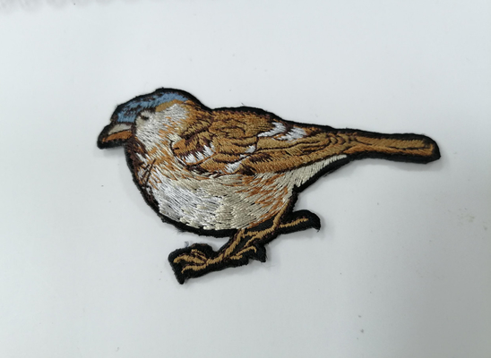 高密度衣服は熱伝達パッチの刺繍のラベルを