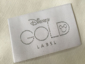 ディズニーの金のBageの端の折目によって編まれる衣類はコールド カット/熱切口を分類します