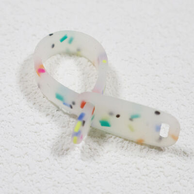 シリコンタイダイケーブルタイ – バッグや日常使いに再利用可能な弾性コードオーガナイザー