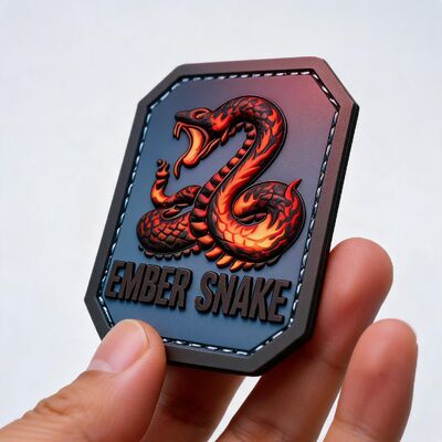オーダーメイド 高密度 3D リフエスト 柔らかい PVC パッチ 卸売 多色 パーソナライズ 鋭い 詳細 彫りゴム ラベル