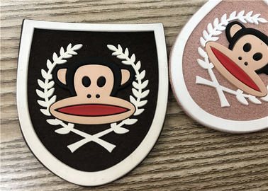衣服および袋等のための専門家によってカスタマイズされるMicrofiberのゴム製ロゴ パッチ