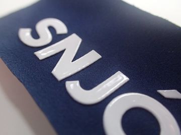荷物のための注文のロゴのケイ素の熱伝達の衣類のラベル
