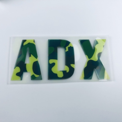 あなた自身のロゴの3Dシリコーンの熱伝達のラベルをごまかしなさい